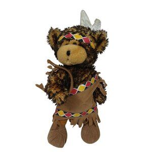 Sugar Loaf Southwestern Brown Teddy Bear Stuffed Animal Plush Toy Ages 3 and Up